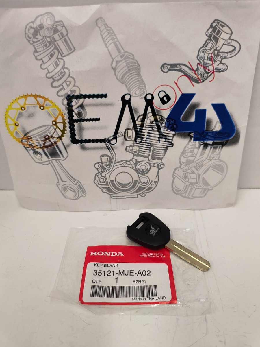 【319】HONDA dream CB750fourK2 / 純正key&取説 Honda Genuine OEM Key Blank CBR650 CBR500R CB500X NC750XD CBF300