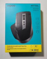 RAPOO (MT750L) Multi-mode Wireless Mouse, Bla...