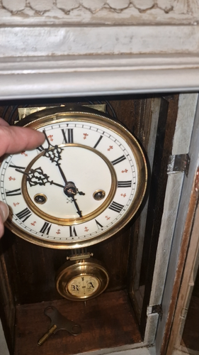 Unusual large striking HAC Mantel Clock - Video 1 of 1