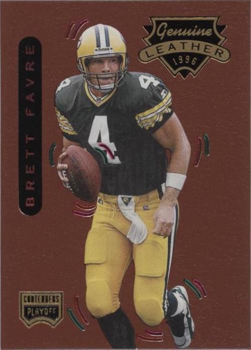 1996 Playoff Contenders Leather Brett Favre #1 - 1 of 2