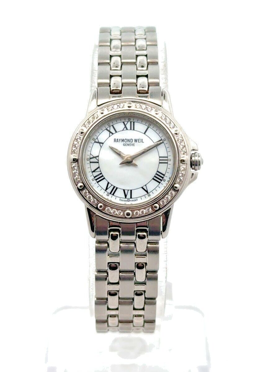 Raymond Weil 5860 Tango MOP Dial Diamond Bezel Ladies Watch  display picture 3
