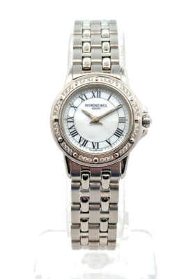 Raymond Weil 5860 Tango MOP Dial Diamond Bezel Ladies Watch