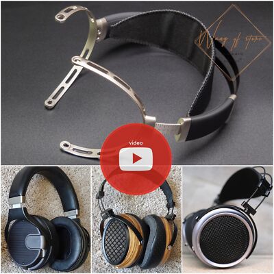 Metal Headband For Darth Beyer V4 V7,Quad ERA-1,iBasso SR1 SR2 SR3 Headphone