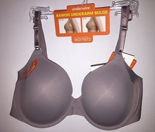 Warners Bra Underwire Mink Mauve Contour Full Coverage No Side Effects NSE 1356