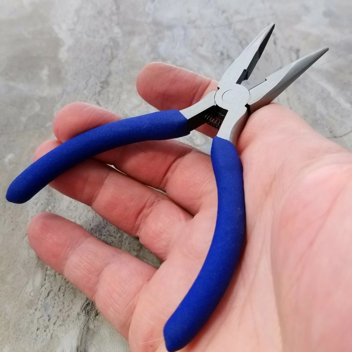 Spring loaded needle nose pliers sale