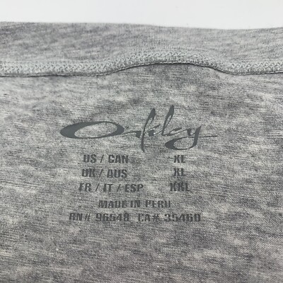 ハンドメイド NWT Women's OAKLEY Blueprint Heart GreySS Tee Top Shirt T-Shirt Sz