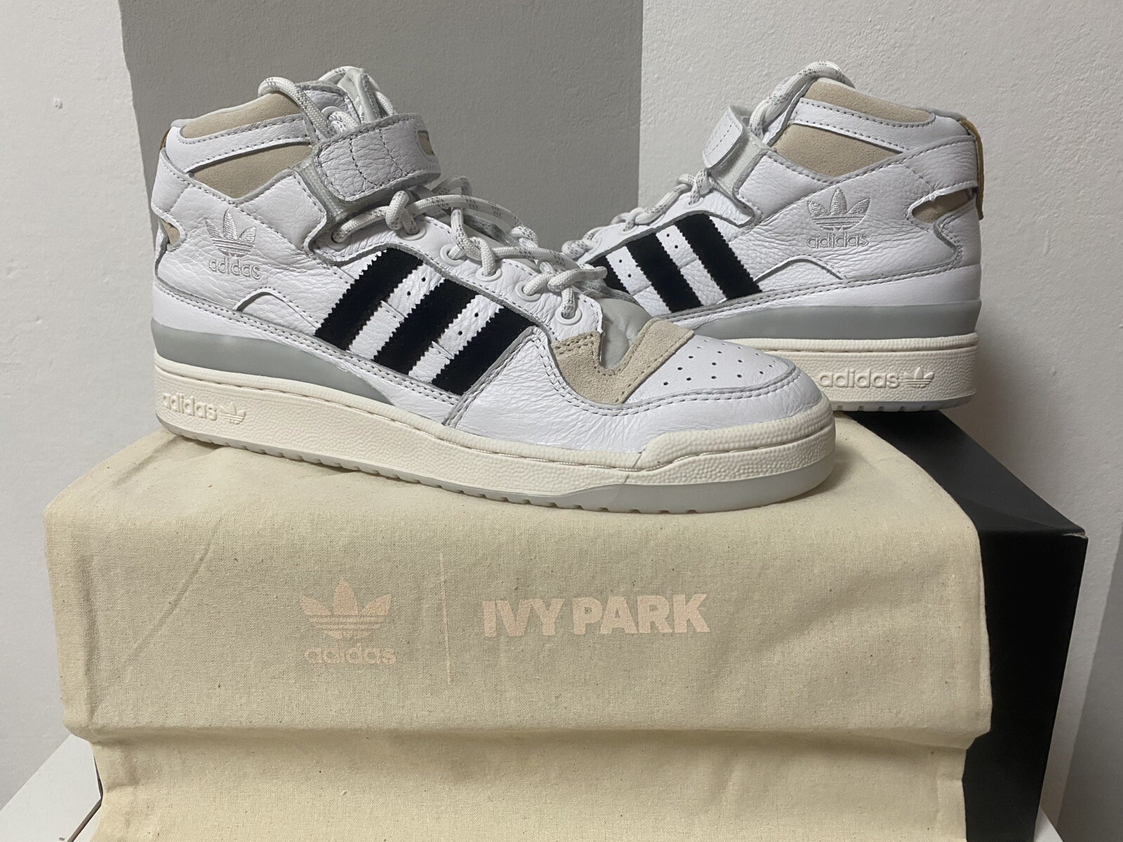 Προϊόν - Adidas Forum Mid IVP Ivy Park Eur43 1/3 Us9,5 Uk9 New Box Tag  Dustbag Bag S29020