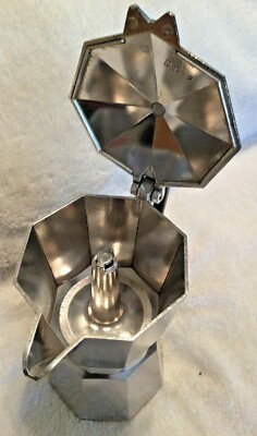 Vtg. Zanzibar Stovetop Coffee Maker Moka Espresso Percolator