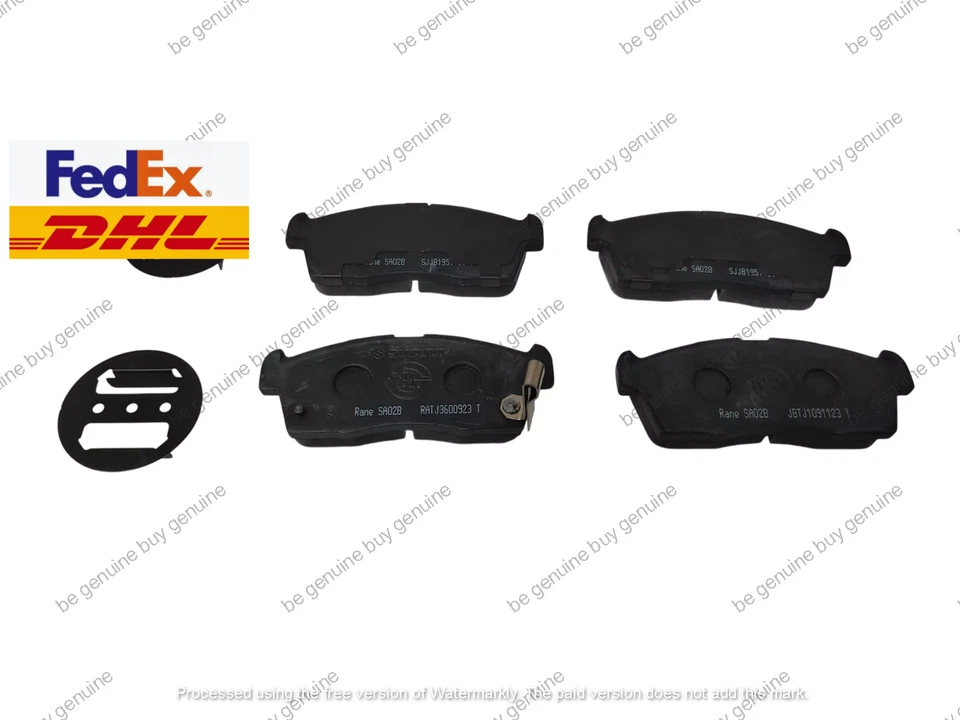 55810M62S20 Brakepad Set Pour Suzuki Spresso 2019-2024 Modèle OEM Véritable - Photo 3/4