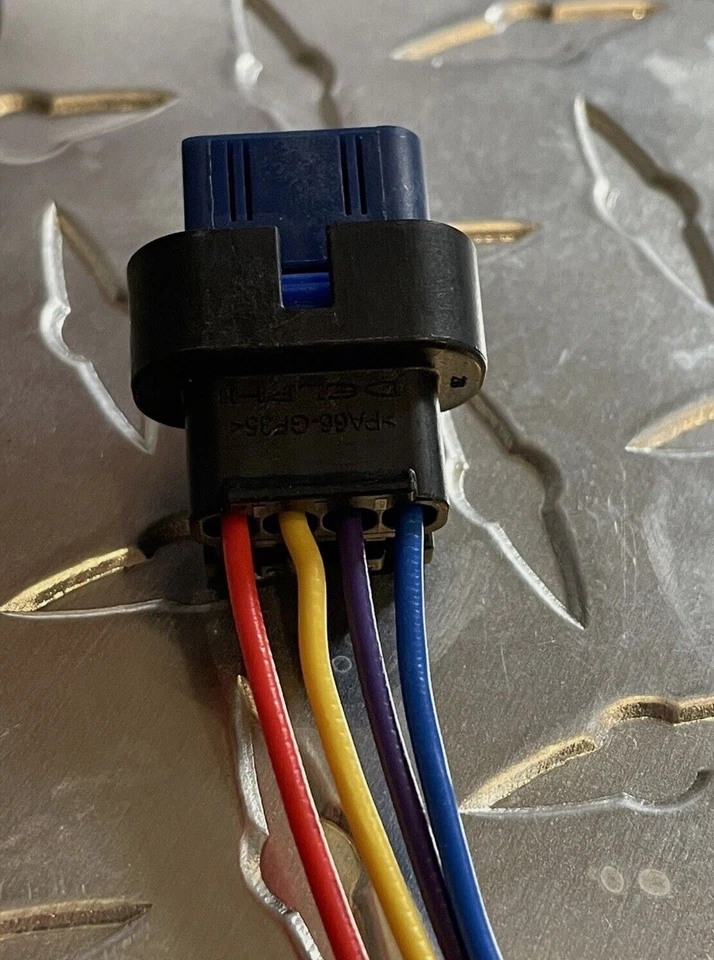 Actuador de obturador de rejilla y conector de solenoide SMP 2014 para Ram 1500 2013-2019 Foto 2 de 3