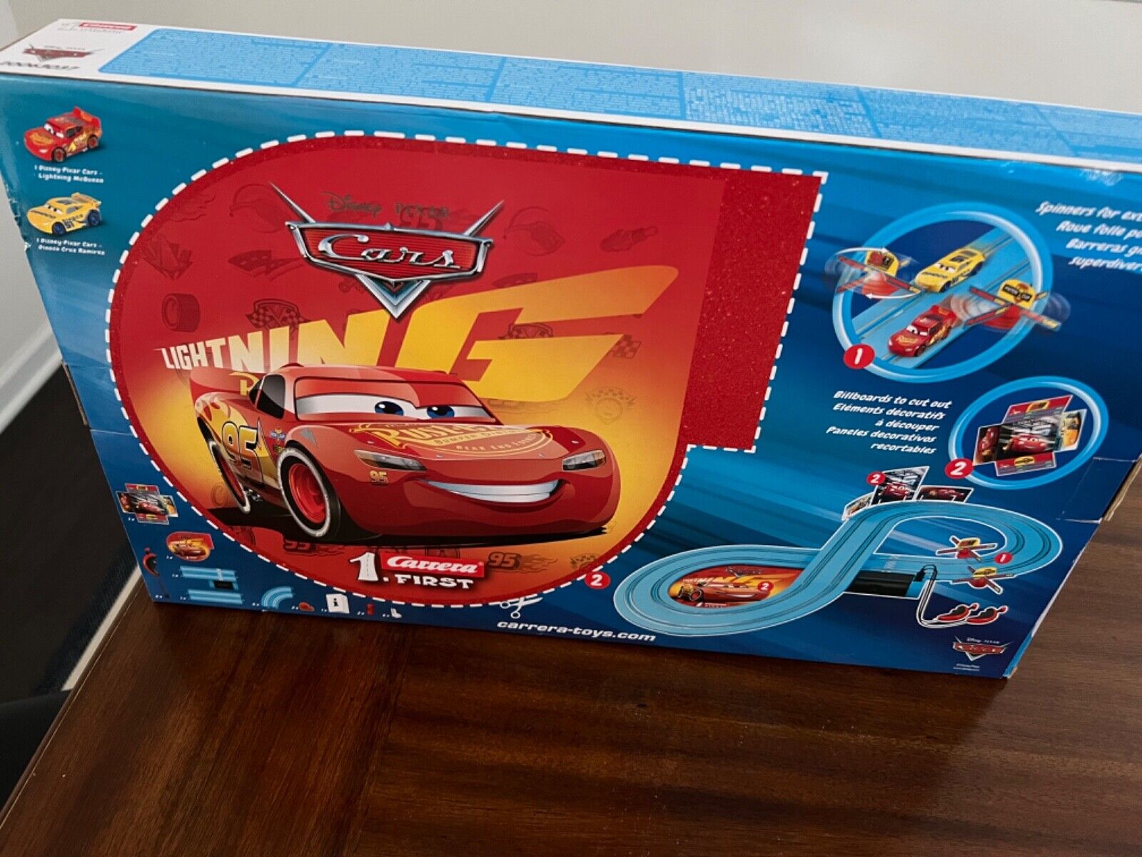 Carrera First Disney/Pixar Cars - Slot Car Race Track - Includes 2 Cars  50227630108 | eBay