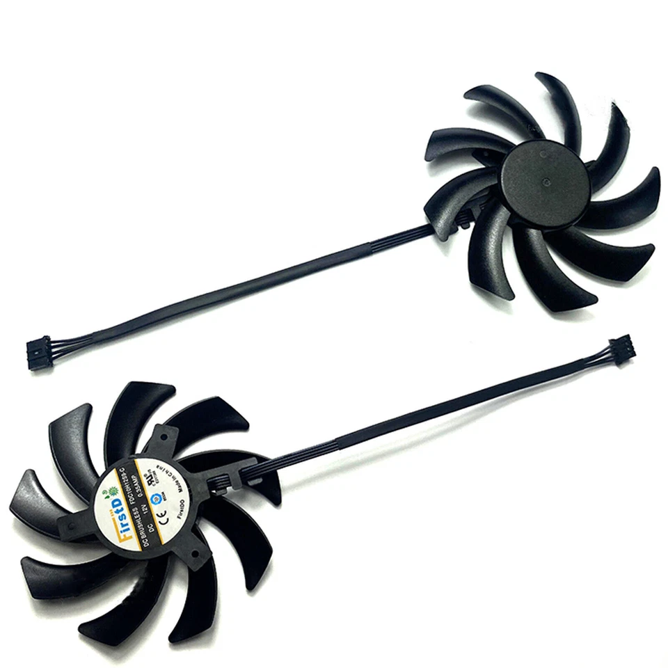 Cooler Fan Cooling Fan Parts for Lenovo/HP/Dell RTX3060/RTX3060TI Graphics Card - Image 2 of 4
