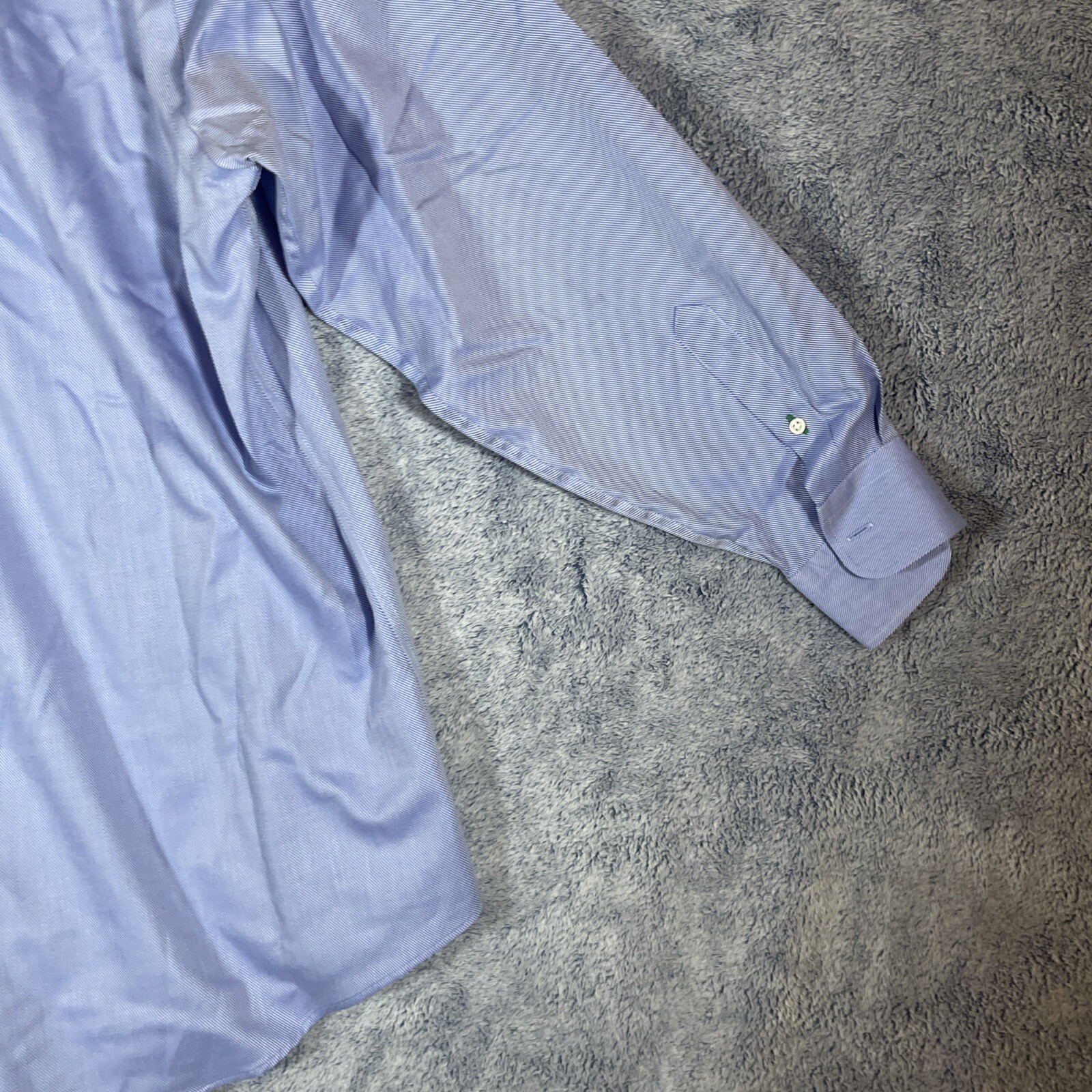 Tommy Hilfiger Traveler Men's Blue/White Pinstripe Long Sleeve Shirt Sz 34 16.5 thumbnail 18