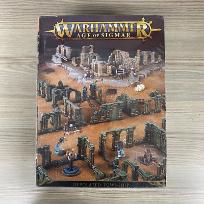 Desolated Township Azyrite Ruinen Shattered Dominion warhammer aos Gelände Satz