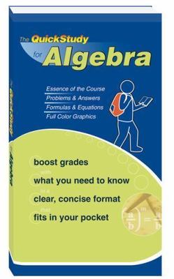 Algebra (Quickstudy Books) BarCharts, Inc. paperback Used - Good