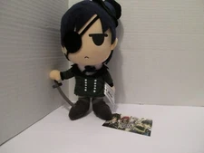 2016 Black Butler, Ciel Phantomhive Plush With Sword 10" With Tags Anime (D-1)