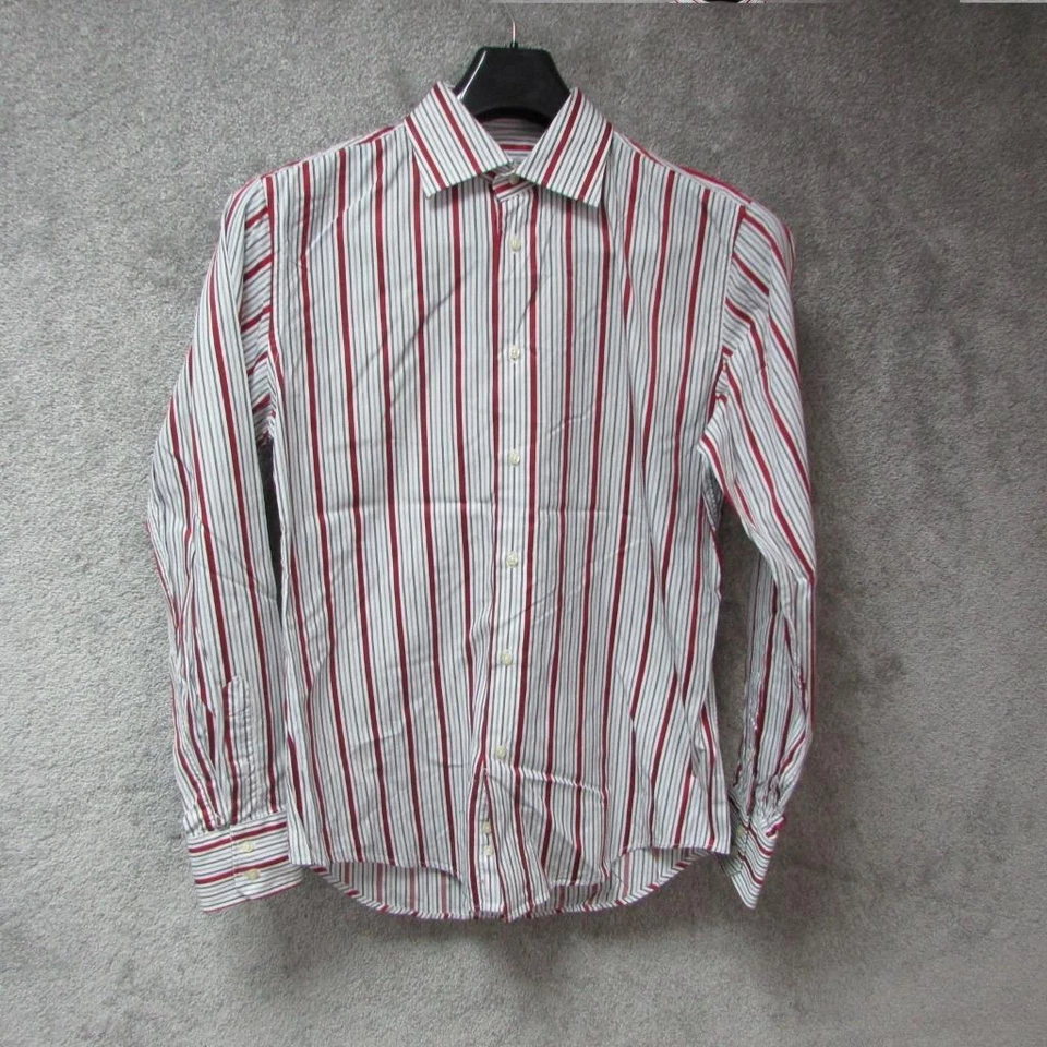 MENS ZARA LONG SLEEVE FORMAL / OFFICE SHIRT SIZE S SKU NC09687] - Image 3 of 4