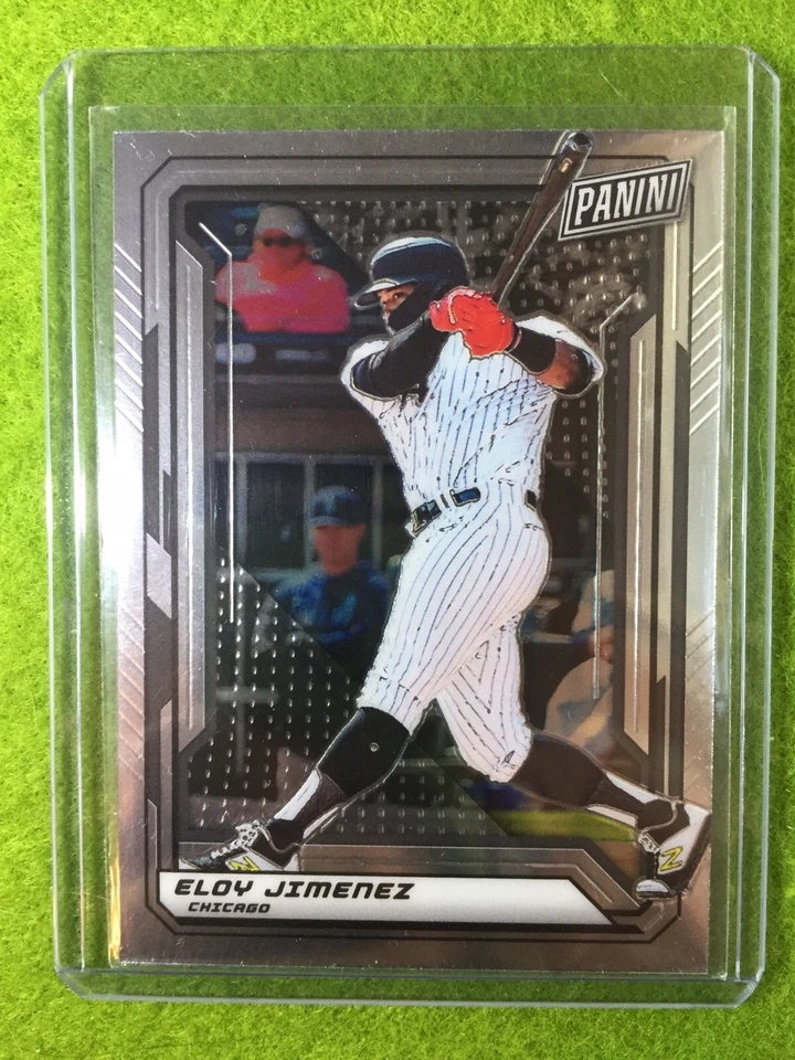 ELOY JIMENEZ ROOKIE CARD RC WHITE SOX SP  2019 Panini National VIP Silver Chrome