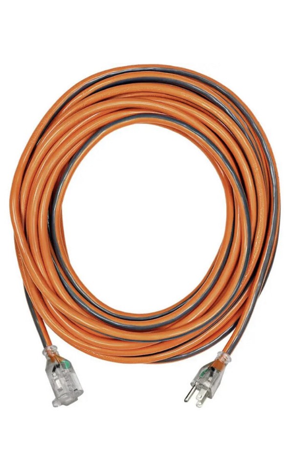 RIDGID 50FT CONTRACTOR GRADE INDOOR/OUTDOOR EXTENSION CORD 14 Gauge 214