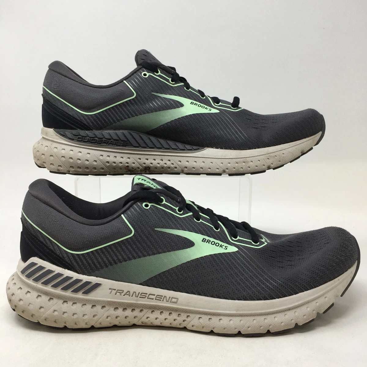 Brooks Shoes Womens 12 B Transcend 7 Running Sneakers Lace Up 1203191D082  Gray | eBay