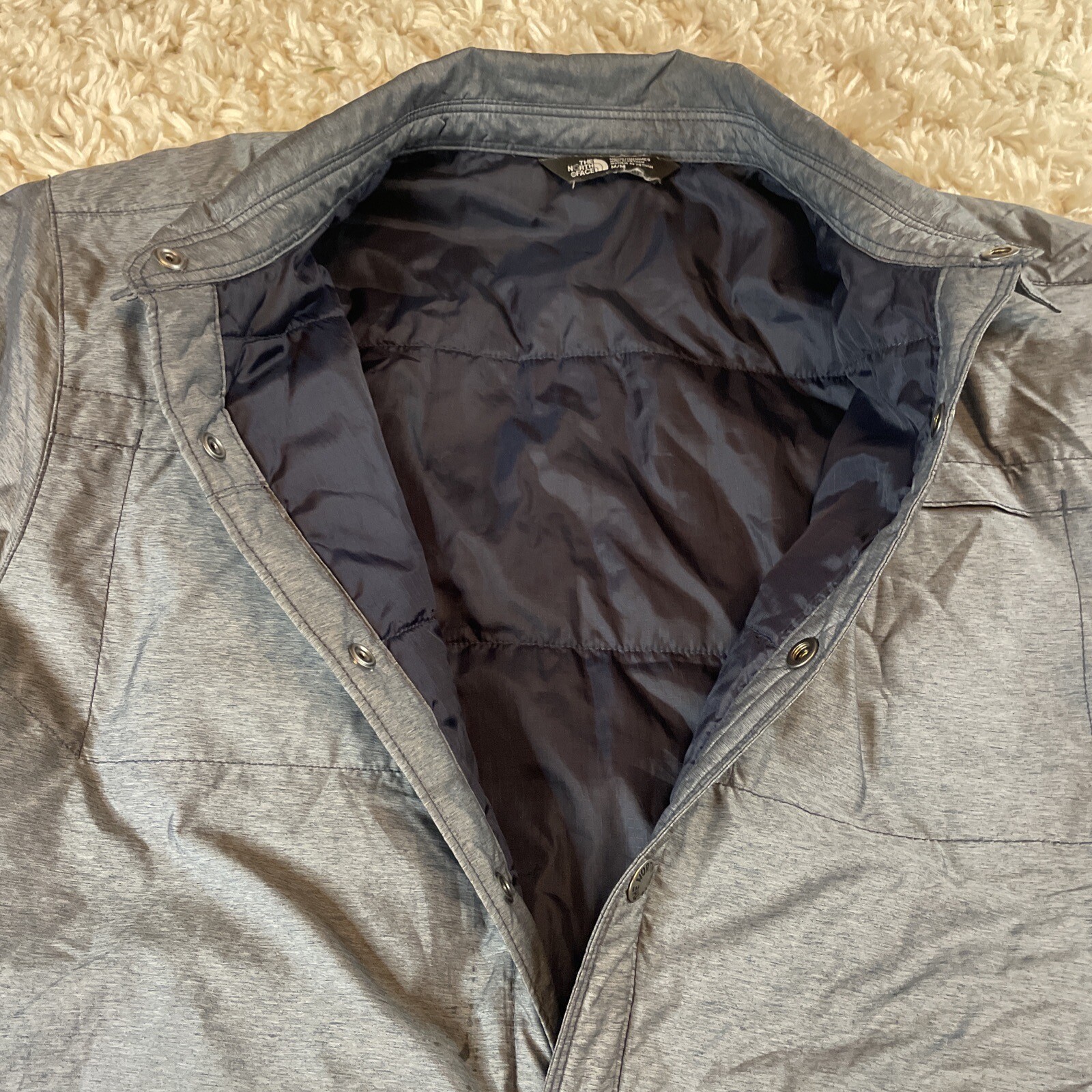 North Face Lefferets Shacket Polyester Jacket Gre… - image 3