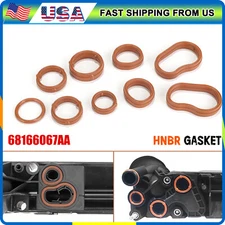 Engine Oil Filter Housing O-Ring Kit For Chrysler 300C Jeep Wrangler Dodge 3.6L