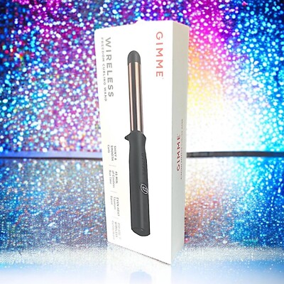 GIMME BEAUTY Wireless Freedom Curling Wand Brand New In Box  display picture 2