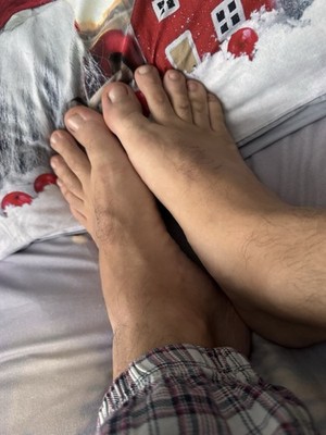 Foto Füße / Kunstfotos Fuß / Aufkleber - Photo foot / Pantyhose photo set