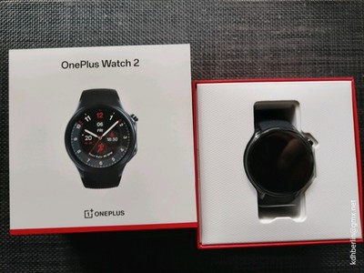 OnePlus Watch 2 Smartwatch, Schwarz, Stahl. Gebraucht von Privat