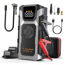 Car Jump Starter with Air Compressor Portable Battery Jump Starter 9.0L 5500A