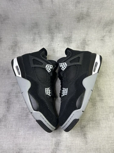 Size 9.5 - Jordan 4 Retro SE Mid Black Canvas
