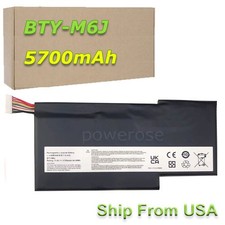 BTY-M6J BTY-U6J New battery for MSI GS63 7RE-009CN 7RE-018CN GS63VR GS73 Series