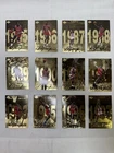 1998 Upper Deck Gatorade Michael Jordan #23 Gold Jumbo Card Complete Set of 12