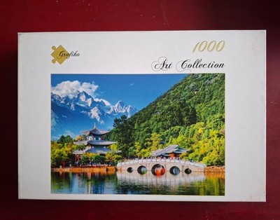 Puzzle Jade Dragon Snow Mountain 1000 komplett Grafika Sammlung Paket