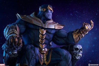 NEW  Thanos on Throne Sideshow Collectibles Collectors Limited Edition