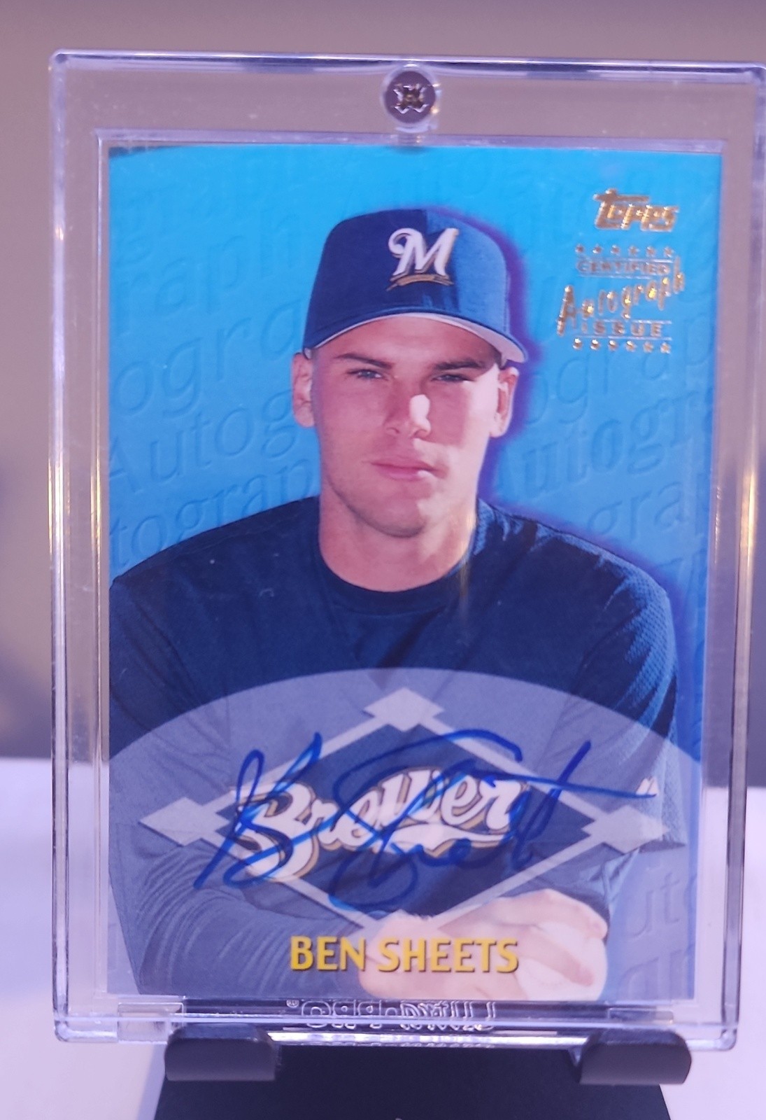 2000 Topps Traded - Autographs Ben Sheets #TTA10 (AU, RC)