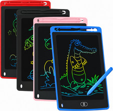 2 Pack LCD Drawing Tablet 8.5 Inch for Kids Erasable Writing Board
