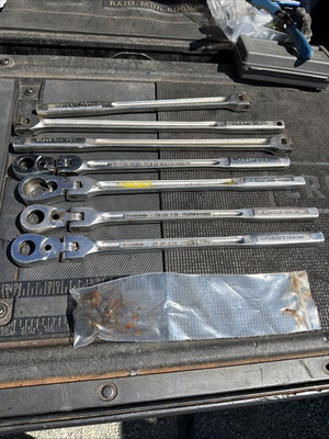 #ad #ad 7pc Sears Craftsman 1 2” Breaker Bar Flex Head Lot For Warranty Rebuild Etc Hi $ $89.00