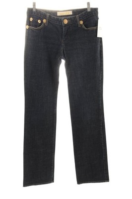 MAC 2 B. Straight-Leg Jeans Damen Jeans Gr. DE 38 dunkelblau Casual-Look