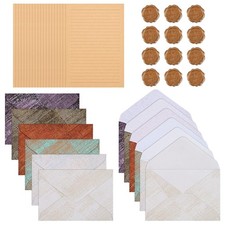 32Pcs A6 Invitation Envelopes Set, 4 x 6 Greeting Card Envelope, Stationery a...