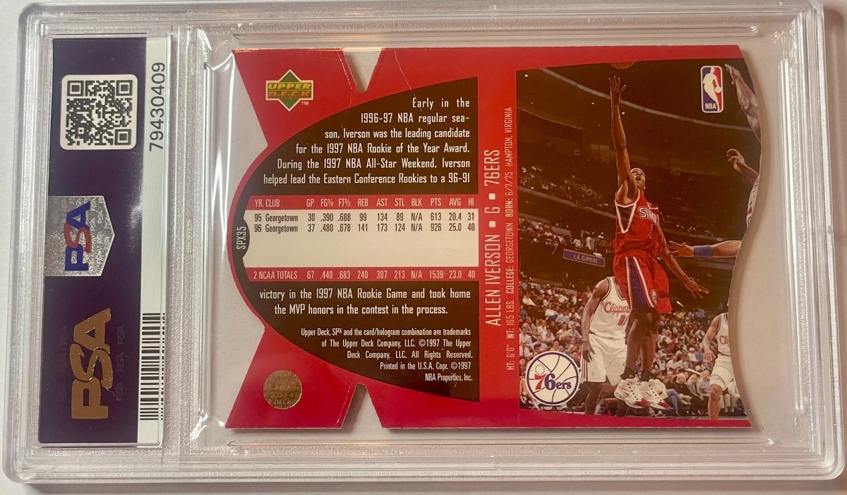 1997 SPx - Allen Iverson #SPX35 for sale online | eBay display picture 1