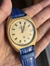 Vintage Bulova Accutron Model 2181 Electronic Tuning Fork Wrist Watch Working