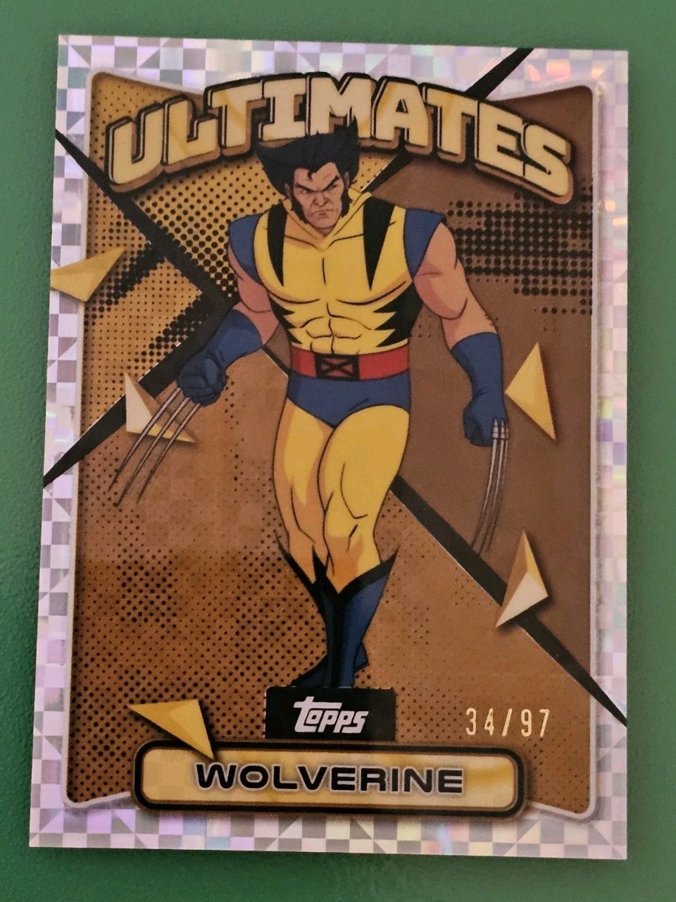 2025 TOPPS FINEST X-MEN 97 - #79 Wolverine - Ultimates X-Fractor /97