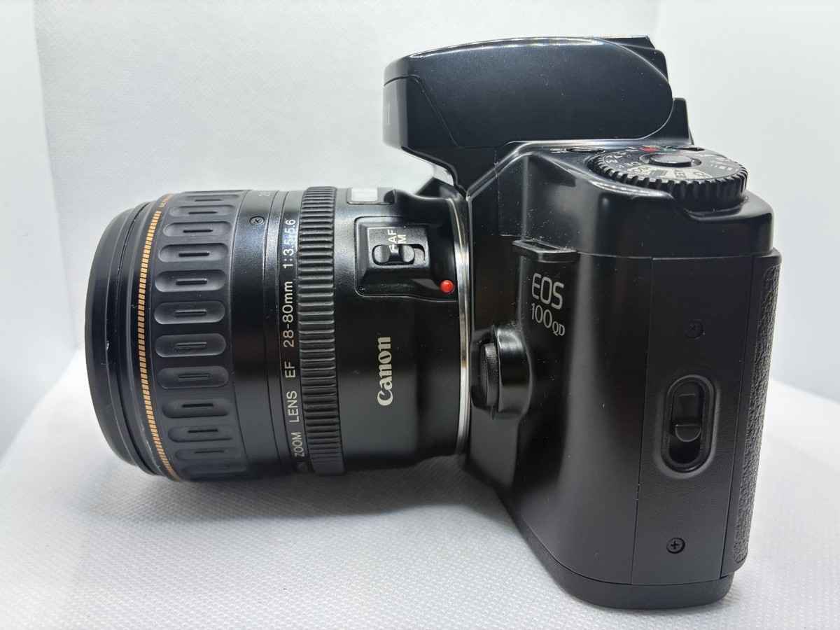 Near MINT] ▶️Canon EOS 100QD Film Camera EF 28-80/3.5-5.6 Lens