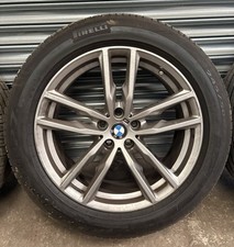 Genuine BMW X3 X4 G01 G02 19” 698 M Sport Alloy Wheels And Tyres M40i X3M X4M