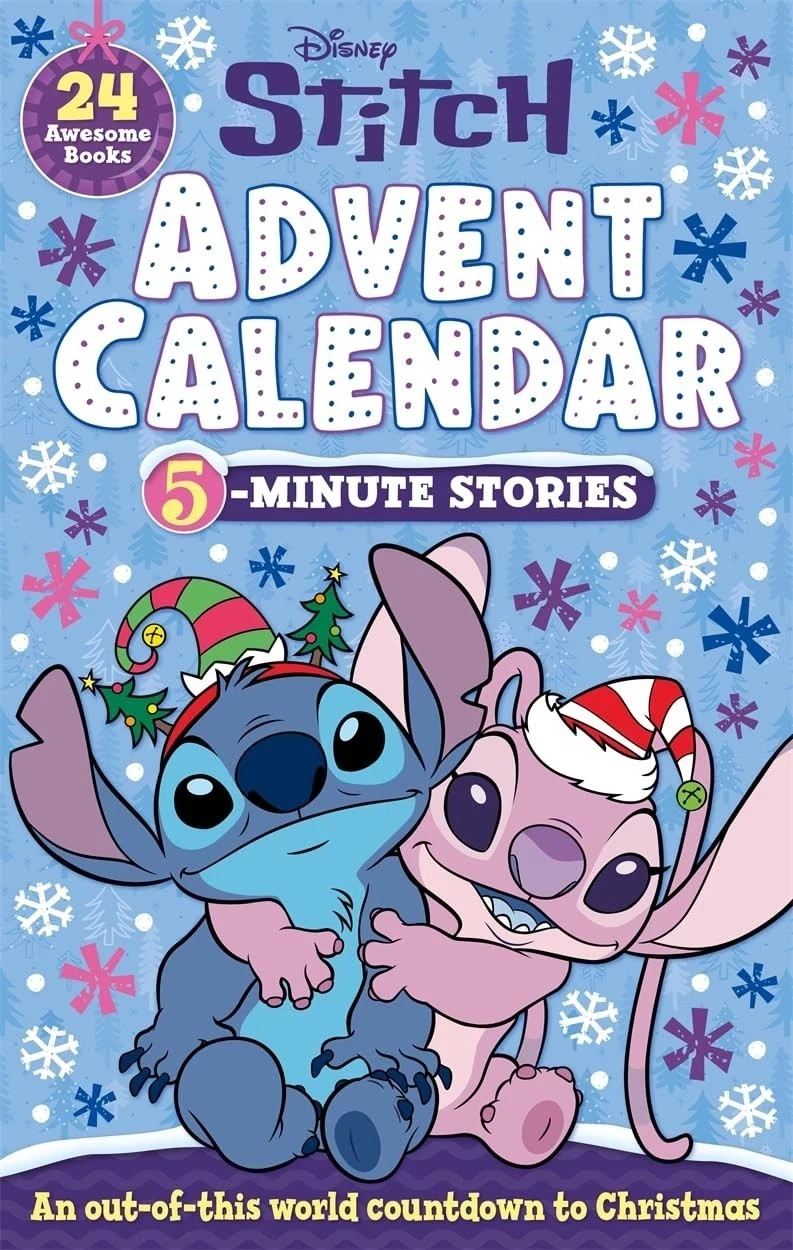 Disney Stitch: Advent Calendar 5-Minute Stories by Walt Disney Paperback