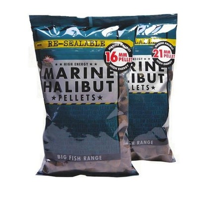 Dynamite Baits Marine Halibut Pellets 3 - 21mm Karpfenpellets 900g Wallerpellets