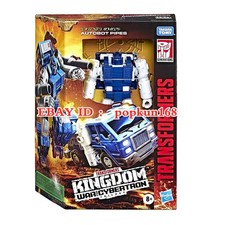New Transformers Pipes Hasbro Kingdom War for Cybertron Action Figure Toys 4.7