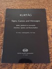 Kurtag Signs, Games, and Messages for solo viola - New score - FREE SHIPPING! — photo 1