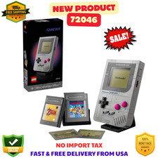 LEGO  Super Mario Game Boy 72046 2651 Pcs Retro Building Set Adults 18 Display